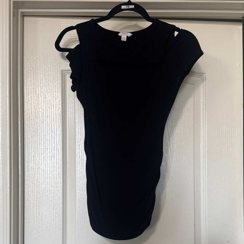 Elegant Black Women's Top